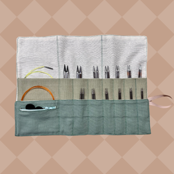 Nadeltasche Stricke weiter